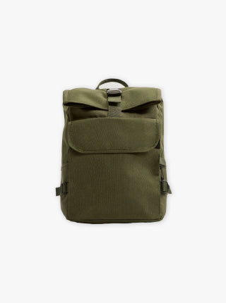 Lapel nylon backpack