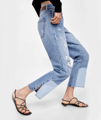 Cropped Jeans